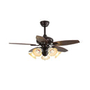 Lily Bloom Decorative Flower Ceiling Fan Lights