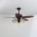 Lily Bloom Decorative Flower Ceiling Fan Lights
