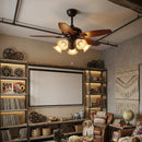 Lily Bloom Decorative Flower Ceiling Fan Lights