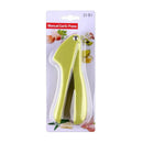 Lime green garlic rammers manual zinc alloy press kitchen tool by Decorbites