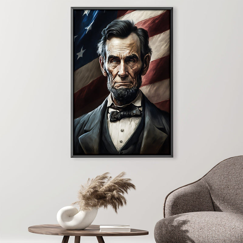 Lincoln The Free Canvas