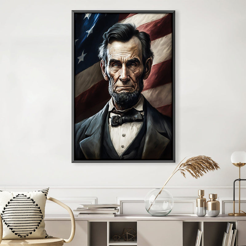 Lincoln The Free Canvas