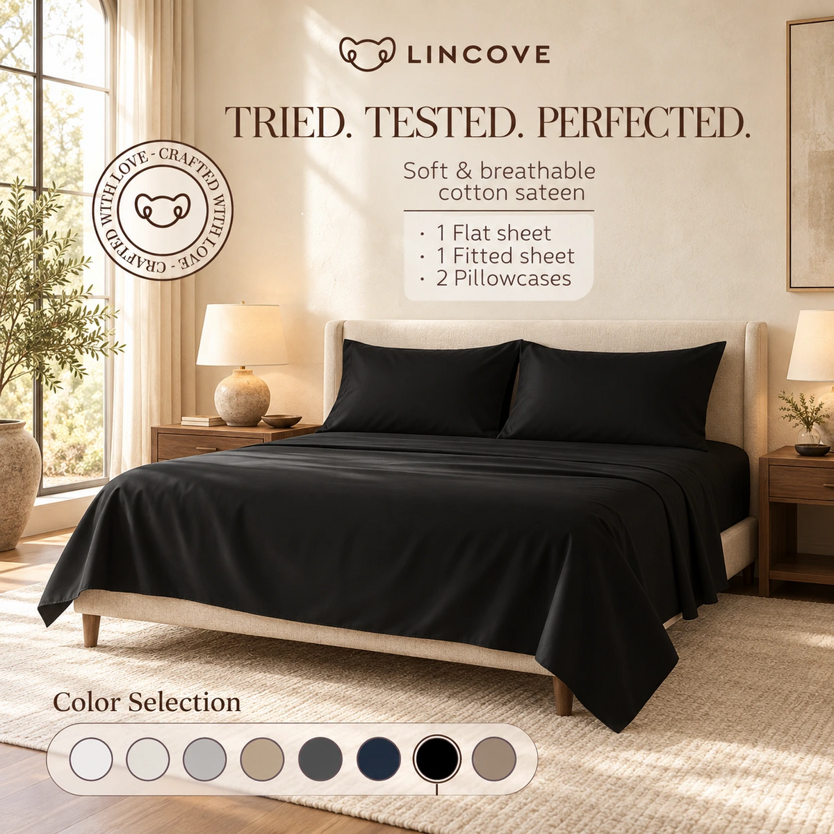 100% Cotton Sheet Set | Luxe Hotel Collection, photo 40 of 40