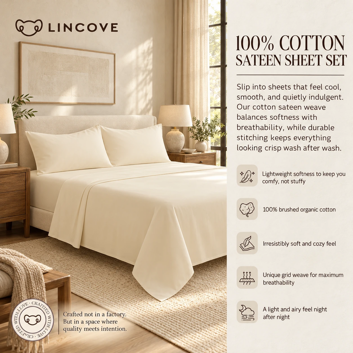 100% Cotton Sheet Set | Luxe Hotel Collection, photo 21 of 40
