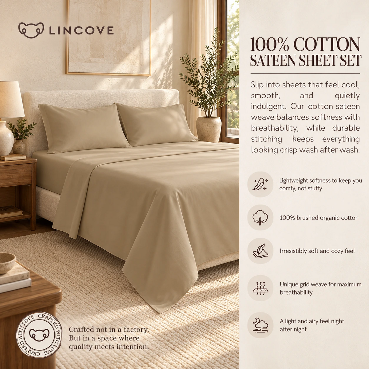 100% Cotton Sheet Set | Luxe Hotel Collection, photo 28 of 40