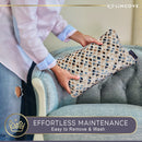 Lincove Woven Dots Pillow Cover