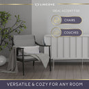 Lincove Avenue White Pillow Cover