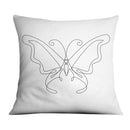 Line Butterflies B Cushion