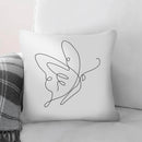 Line Butterflies C Cushion