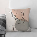 Line Figures C Cushion