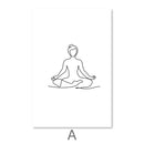 Line Serenity Canvas