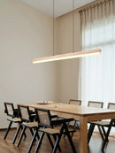 Linear Ecliptic Beam Travertine Pendant Lamp