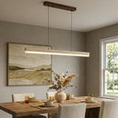 Linear Ecliptic Beam Travertine Pendant Lamp
