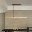 Linear Ecliptic Beam Travertine Pendant Lamp