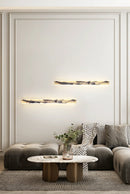 Linear Marble Rectangular Wall Lamp