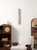 Linear Symmetry Alabaster Wall Sconce