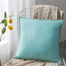 Linen fringe cushion cover neutral tones living room pillow by Decorbites