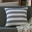 Linen stripe cushion cover living room striped pillow case by Decorbites