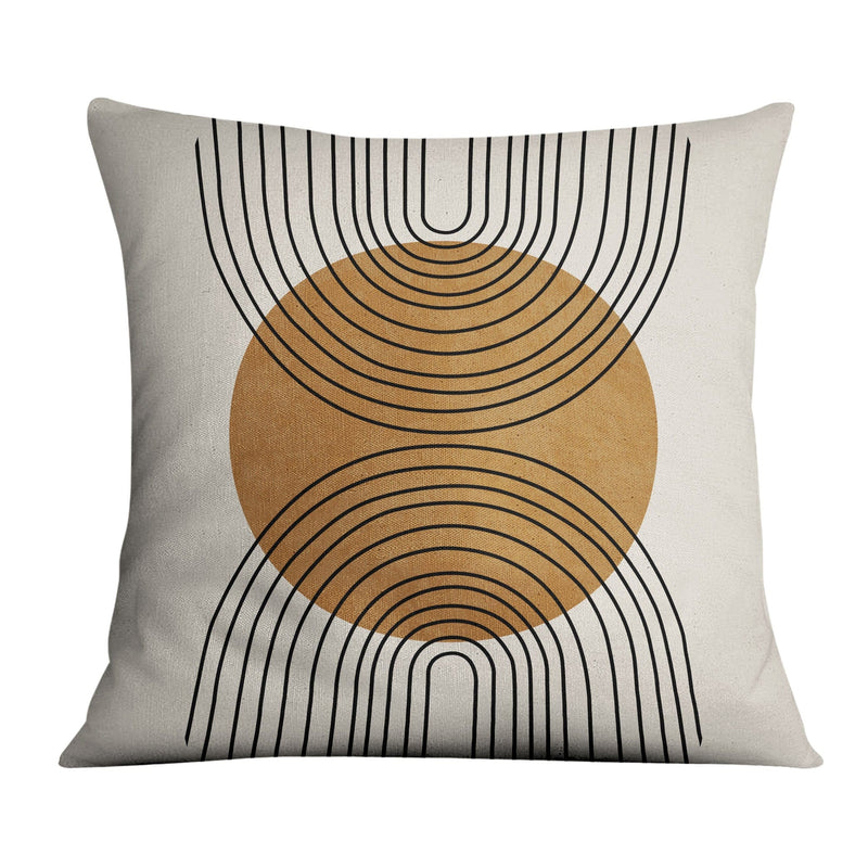 Lines and Circles B Cushion