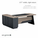 Linton · Modern L-Shaped Executive Desk