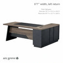 Linton · Modern L-Shaped Executive Desk