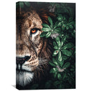 Lion Duet Jungle Canvas