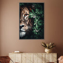 Lion Duet Jungle Canvas