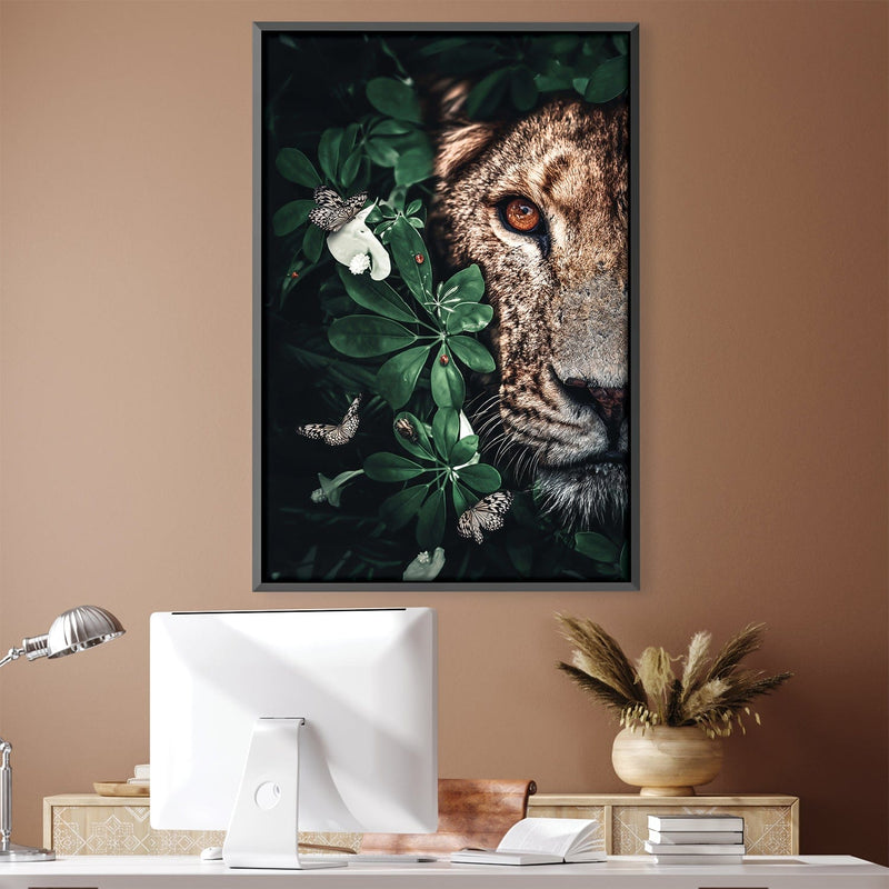 Lioness Duet Jungle Canvas