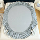 GobekUsa Little Bear Jacquard Cooling Mat: Soft, Breathable, & Durable Bed Cover