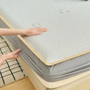 GobekUsa Little Bear Jacquard Cooling Mat: Soft, Breathable, & Durable Bed Cover