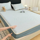 GobekUsa Little Bear Jacquard Cooling Mat: Soft, Breathable, & Durable Bed Cover