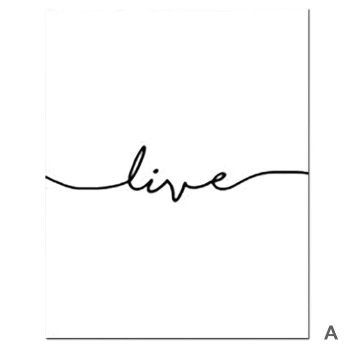 Live Laugh Love Canvas