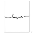 Live Laugh Love Canvas