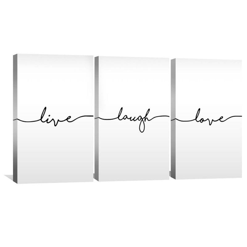 Live Laugh Love Canvas