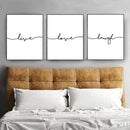 Live Laugh Love Canvas