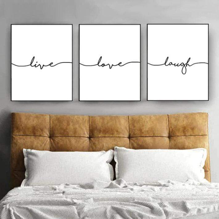 Live Laugh Love Canvas