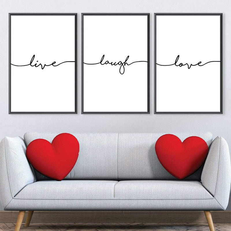 Live Laugh Love Canvas