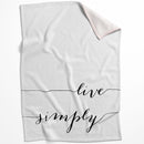Live Simply B Blanket
