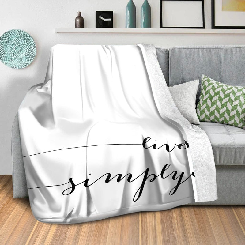 Live Simply B Blanket