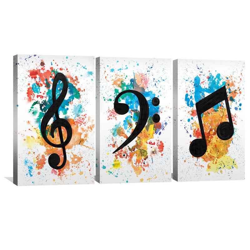 Lively Notes Canvas