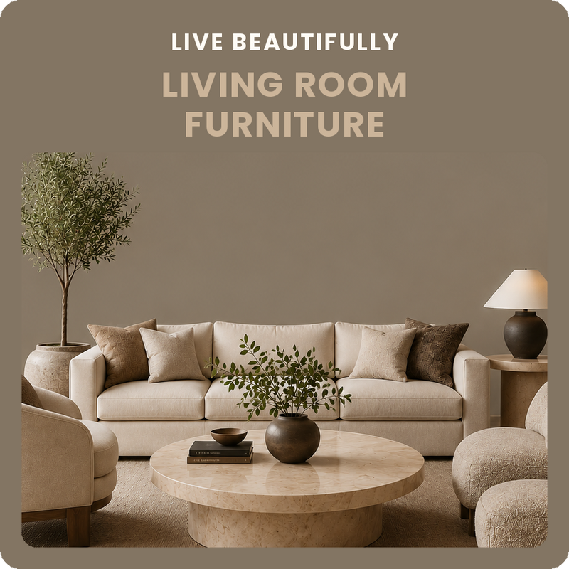 LIVE BEAUTIFULLY / LIVING ROOM FURNITURE