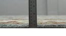 Hand-Knotted Wool Oushak Rug - Silver Olive Ivory Traditional by The Rug Decor
