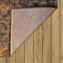 Living Room Rug Used Look industrial Style Multicolored