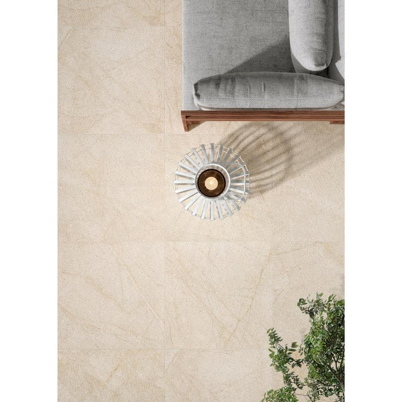 MSI Livingstyle Cream Porcelain Wall and Floor Tile