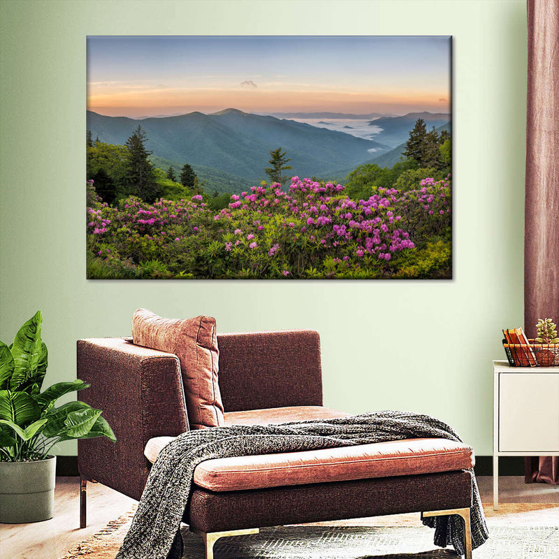 Blue Ridge Mountains View Wall Art