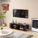 59 Inch Console Storage Entertainment Media Wood TV Stand-Walnut by LJGDeals