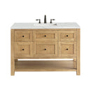 James Martin Breckenridge 48" Single Bathroom Vanity, Light Natural Oak
