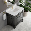James Martin Brookfield 36" Single Bathroom Vanity, Black Onyx