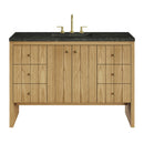 James Martin Hudson 48" Single Bathroom Vanity, Light Natural Oak