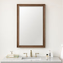 James Martin Glenbrooke 26" Mirror, Whitewashed Walnut